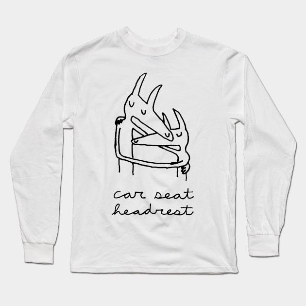 car seat headrest Long Sleeve T-Shirt by ae hus